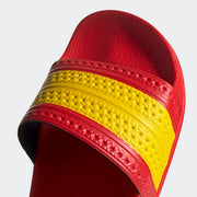 Adilette Slide Red Yellow Red