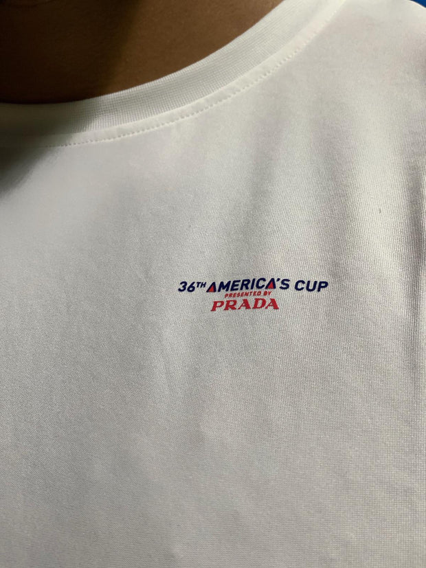 NORTH SAILS X 36TH AMERICA'S CUP PRESENTED BY PRADA PRINTED T-SHIRT WHITE