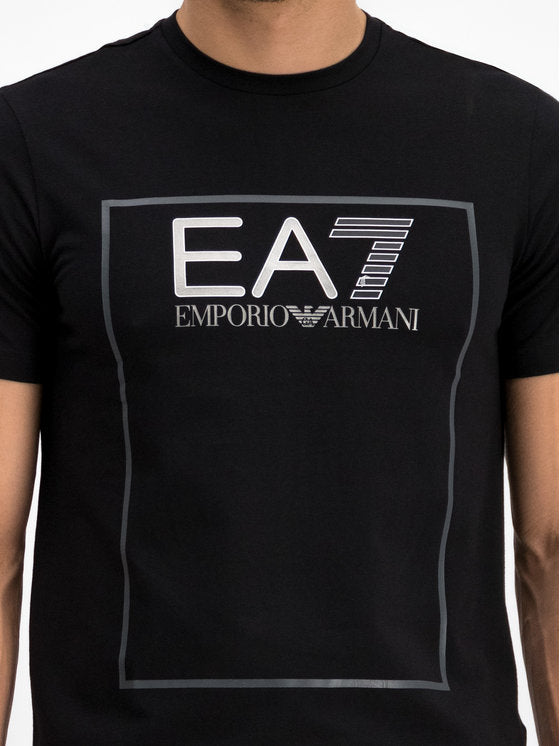 EA7 EMPORIO ARMANI BOXED LOGO BLACK