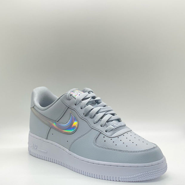 Nike Air Force 1 '07 ESS Irredescent Swoosh Aura/White WMNS