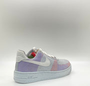 NIKE AIR FORCE 1 CRATER FLYKNIT WOLF GREY GS